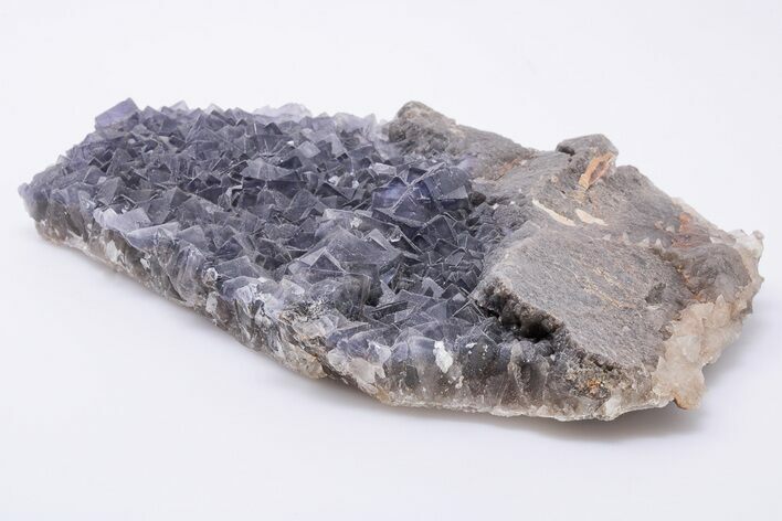 Purple, Cubic Fluorite Crystal Cluster - Pakistan #197030